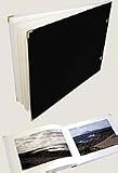 Electronics : OPUS black 8X8 photo art album with 20 sheets of INNOVA Soft Texture Natural White paper 200gsm