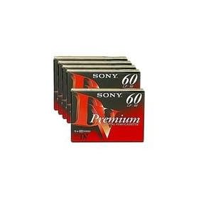 Sony DVC-60 PRR 5 Premium Minidv Videocassette (5-Pack) by 