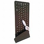 シリコンキーボード ダークブラウン SKP-DB450