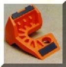 Wedge-It - The Ultimate Door Stop - Orange