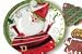 Kitchen & Housewares : Festive Glass Santa Plate