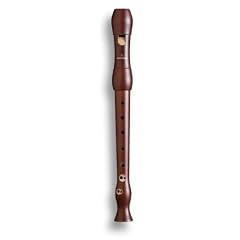 Mollenhauer Blockfl�te Sopran Blockfl�te Barock 1042d Student, Birnbaum, dunkel gebeizt, Doppell�cher