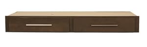 Offspring York 2 Drawer Crib Storage, Cocoa