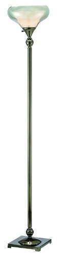 Adesso 1512-01 Brookfield Floor Lamp, Black Nickel On Sale