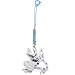 Officially Licensed PLAYBOY Light Blue Gem MIDNIGHT BUNNY Head Cell Phone Charm