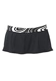 Swim Skirt (Black Multi Swirl,2X)
