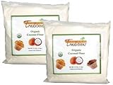 2 Tropical Traditions Organic Coconut Flours - 4.4 lbs.