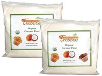 Tropical Traditions 2 Organic Coconut Flours - 4.4 lbs.