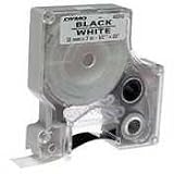 LABEL, DYMO BLACK PRINT/WHITE TAPE, (45013)
