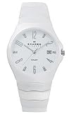 Skagen Ceramic Bracelet White Dial Women's watch #815SWXC
