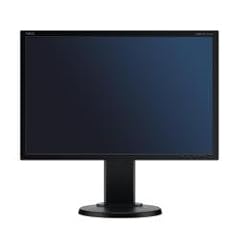 NEC MultiSync E222W 55,9 cm (22 Zoll) TFT Monitor, DVI-D, VGA (Kontrast 1000:1, 5ms Reaktionszeit) schwarz