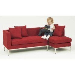 Boom Lucy Sectional, Redrock by Boom USA