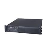 New CHENBRO Case Rackmount RM22300 Rackmount Chassis 2U 300W PS/2 PSU Backplane/HD Tray Low Profile