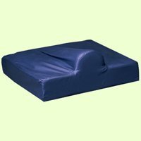 Medline Nylex-Covered Pommel Wheelchair Cushion-18 inch x 16 inch x 3-1/2 inch,Each