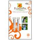 Flowerpik Hair Clip Rhinestone Pack 1 3/4, Holds Fresh Water for Flower 2/pkg