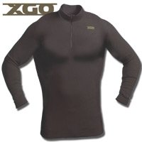 XGO Phase 4 Heavy-Weight Tech Fleece Thermal Front Zip Shirt
