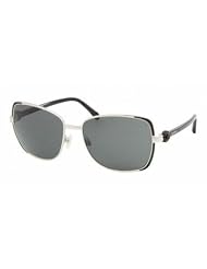 Chanel Sunglasses 4186 SHINY SILVER GRAY 1243F by Chanel