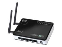 I-TEC WPOINT wifi N 300Mbps Router + 2x abnehmbare Antenne + 4 Port Switch + Firewall Preisvergleich