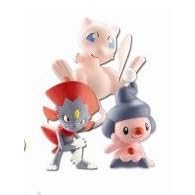 Pokemon Jakks Pacific Battle Frontier Series 2 Basic Figure 3-Pack Weavile, Mew and Mime Jr.