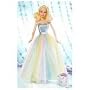 Happy Birthday Barbie Doll with Pastel Rainbow Dress