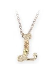 Black Hills Gold Necklace - Initials