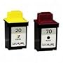 Lexmark Twin-Pack #70 Black and #20 Color Print Cartridges (15M2328)