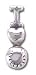 Solid Sterling Silver I Love Baseball (or Softball) Charm