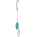 Handcrafted Austrian Crystal Mood Belly Ring