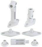Dayton SMB-200-W Speaker Mounting Bracket Pair White
