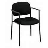 Guest Chair With Arms, 23-1/4x21x32-3/4, Black Fabric (BSXVL616VA10) Category: Guest and Side Chairs