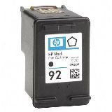 Electronics: HP 92 Black Inkjet Print Cartridge  C9362WN 