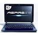 Acer Aspire One AOD250-1165 10.1-Inch Blue Netbook - 3+ Hour Battery Life