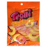 Trolli Peachie-O's Gummi Candy - 4.25 Oz