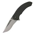 KERSHAW LAHAR FOLDING KNIFE Blade: 3-1/2" Plain / Handle: Textured black G-10