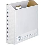プラス ボックスファイル・エコノミータイプ [再生紙段ボール製] A3 3冊・5冊・10冊パック ブルー FL-097BF