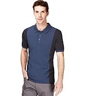 Autograph Soft Touch Cut & Sew Polo Shirt with Modal