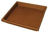Akro-Mils SRO15500E21 Accent Planter Tray, Chocolate, 15-1/2-Inch