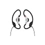 Sony Mdr-As20J Active Style Headphones with Soft Loop Hangers (Black)