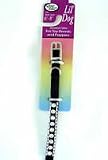 FOUR PAWS 5/16 JEWEL COLLAR BLACK 6 inch