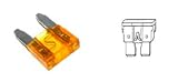 Produkt-Bild: 10 Mini Flachsicherungen 5 Ah 210-031