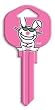 It's Happy Bunny Let's focus on me Schlage SC1 House Key