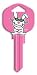 It's Happy Bunny Let's focus on me Schlage SC1 House Key