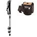 Electronics : Bogen-Manfrotto Professional Chrome Monopod with 3232 Swivel Tilt Head.