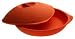 Kitchen & Housewares : Silicone Zone Warmer/ Steamer - Orange