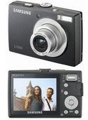 Samsung L100 8.1MP Digital Camera with 3x Optical Zoom (Black)