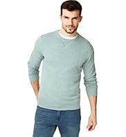 North Coast Pure Cotton Crew Neck Flecked Jumper