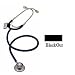 Adult Dual Head Stethoscope by MDF Instruments Direct, BlackOut - 1 Ea