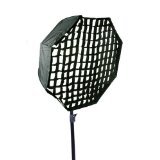 CowboyStudio Pro 30-Inch Octagon Umbrella Speed lite Softbox Brolly Reflector with Grid