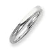 Sterling Silver 3mm Comfort Fit Band