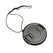 Premium Snap-in 62mm Lens Cap With Strap